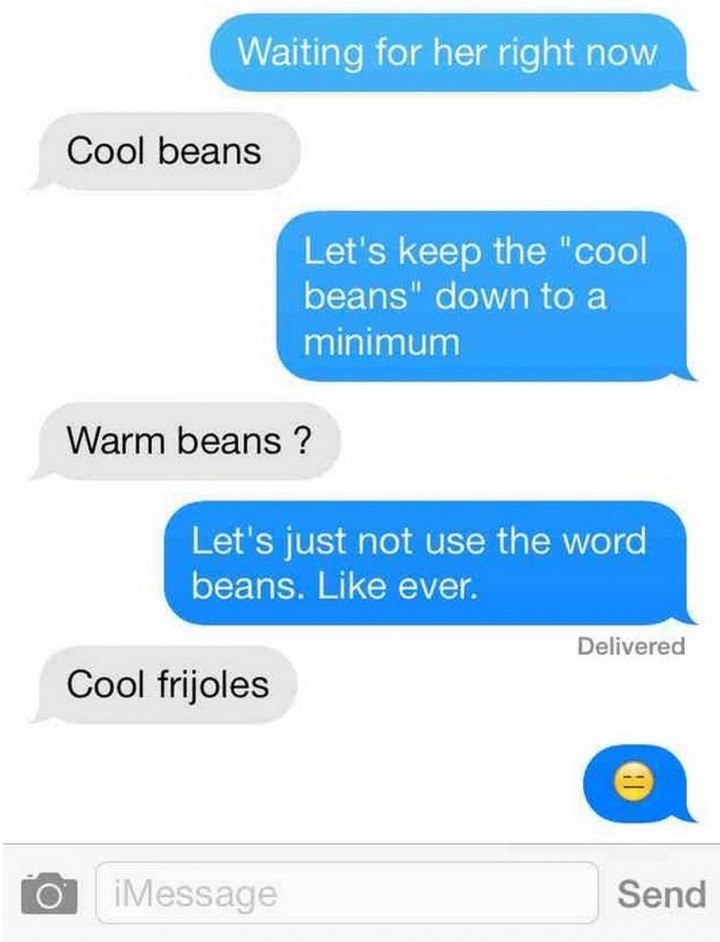 19 Funny Texts From Parents - What's with the beans?