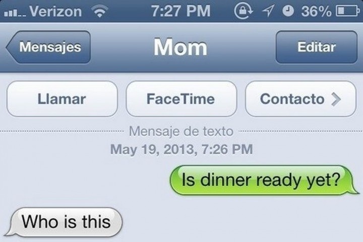 Why are you texting me?