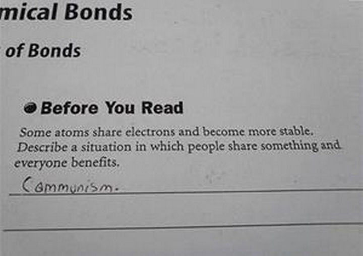 25 Funny Test Answers From Funny Kids - Good topic for a debate.