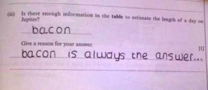 25 Funny Test Answers From Funny Kids - I want to give this kid a high-five.