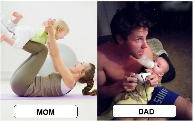 22 Ways Parenting Styles Differ Between Moms and Dads - Either way, moms and dads have fun spending time with their kids.