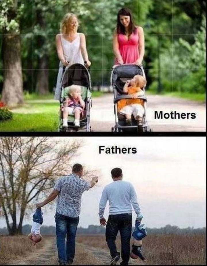 Moms and Dads bonding with other parents in the neighborhood.