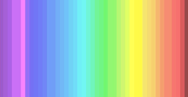 Only 25% of People Can View All of These Distinct Colors. How Many Colors Do You See?