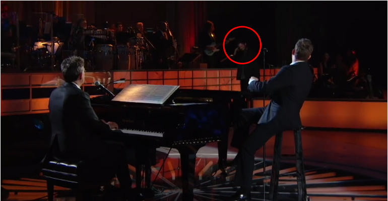 Michael Bublé Gets a Very Unexpected Surprise When Performing ‘Home’