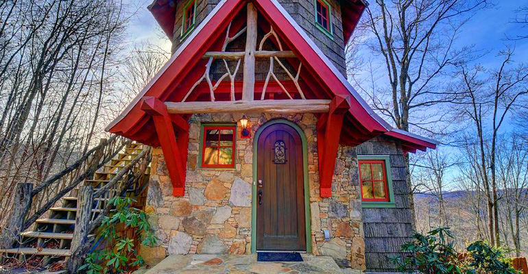 Located Deep in the Woods, This Mini Castle Is Like Living in a Fairy Tale World