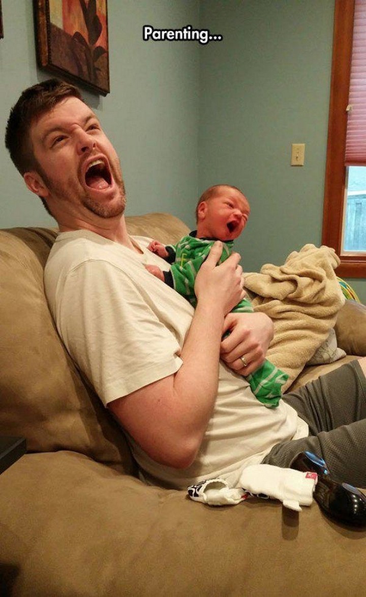 21 Hilarious Parents - Parenting can be a little scary at times.