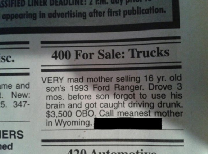 21 Hilarious Parents - Like this mother teaching her son an important life-saving lesson.