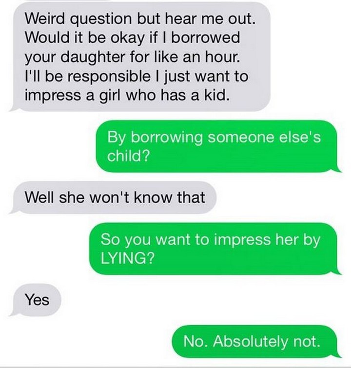 25 Hilarious Texts Between Neighbors - It was worth a shot.