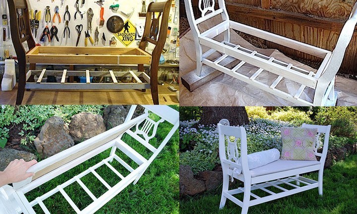 Make a French-style bench.