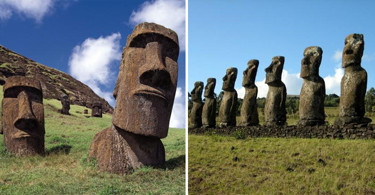 Archaeologists Discover That Easter Island Heads Have Bodies.