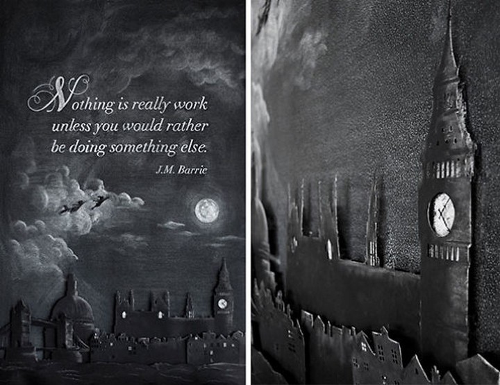 "Nothing is really work unless you would rather be doing something else." - J.M. Barrie
