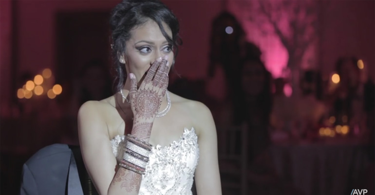 Canadian Groom Sings ‘Tum Hi Ho’ and the Reaction From His New Bride Is Priceless
