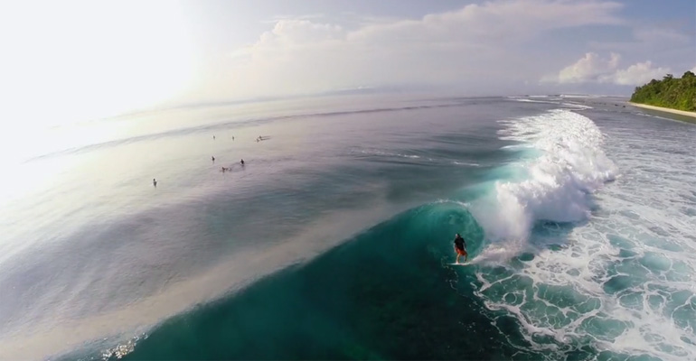 Drone Video of Surfing the Mentawai Islands Is Pure Relaxation.