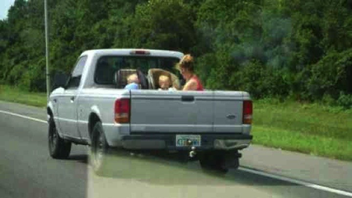 34 Parenting Fails - I'm no expert, but I think baby car seats need to go INSIDE the vehicle.