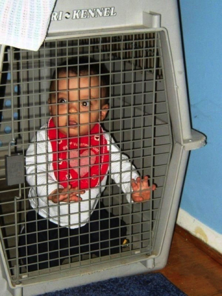 34 Parenting Fails - I'm as surprised as he looks. Bad parents!