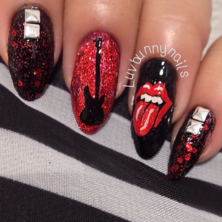 18 Music Nails - It's only rock 'n' roll, but I like it.