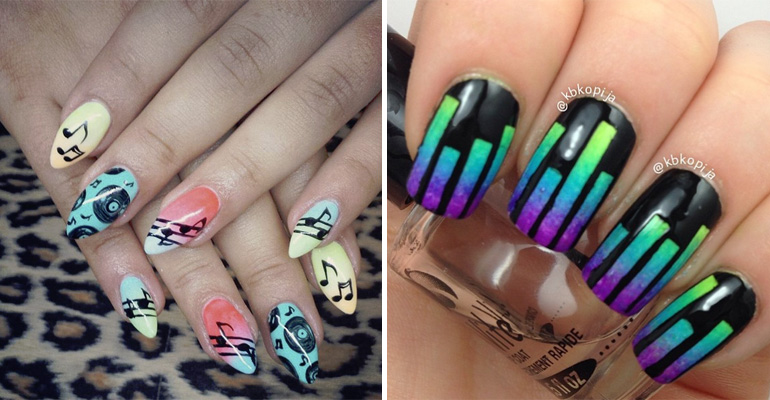 Who Doesn’t Like Music? These Musical Manicures Will Make You Want to Sing out Loud!