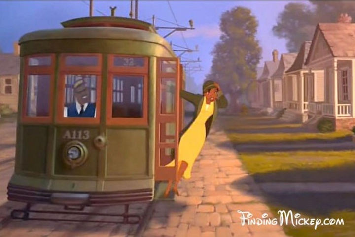 Disney and Pixar 'A113 Easter Egg - The streetcar number in The Princess and the Frog.