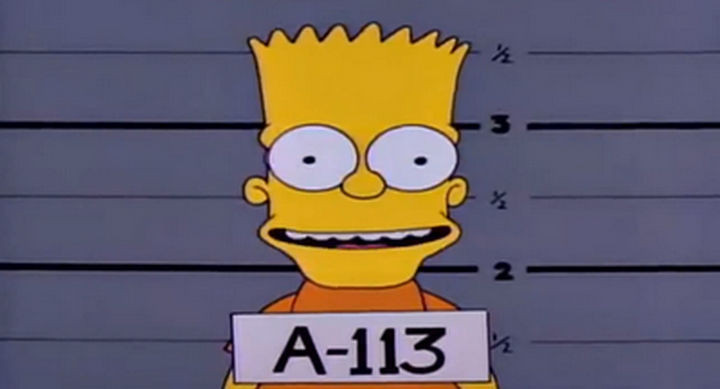 Disney and Pixar 'A113 Easter Egg - Appears in some scenes of The Simpsons.