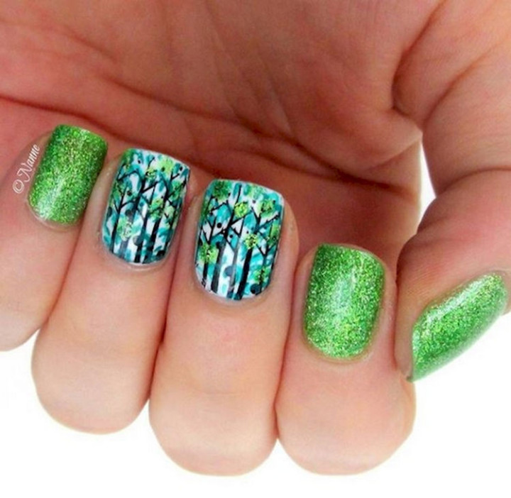 18 Green Manicures - Display some beautiful foliage.