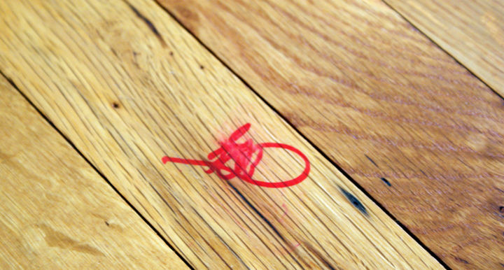 35 House Cleaning Tips - Remove permanent marker from wood.