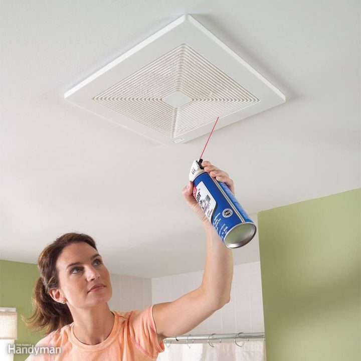 35 House Cleaning Tips - Cleaning your exhaust fan.