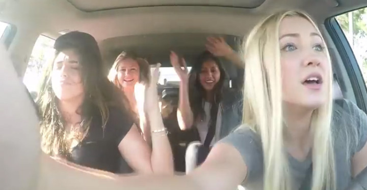 Carpool Karaoke of Fifth Harmony's "Worth It" Goes Wrong.