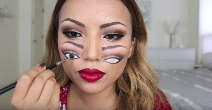 Halloween "Double Vision" Makeup Tutorial by Promise.
