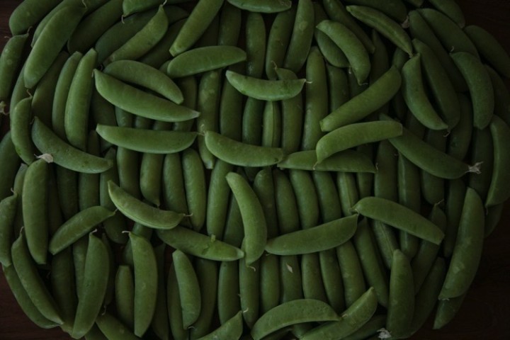 These are my favorite, peas in a pod. Second photo.