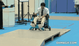 19 Cool Gadgets - A wheelchair that can climb stairs or curbs.