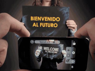 19 Cool Gadgets - Translate any sign or text with a phone app.