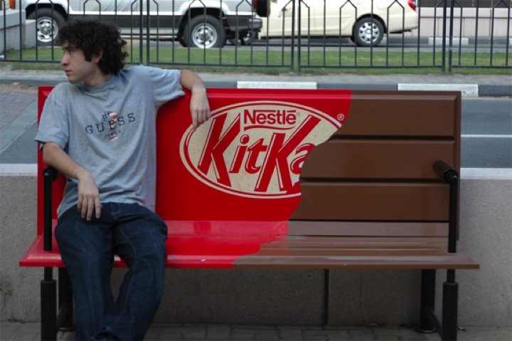 21 Creative Billboard Ads - I only wish there were candy bars of that size.