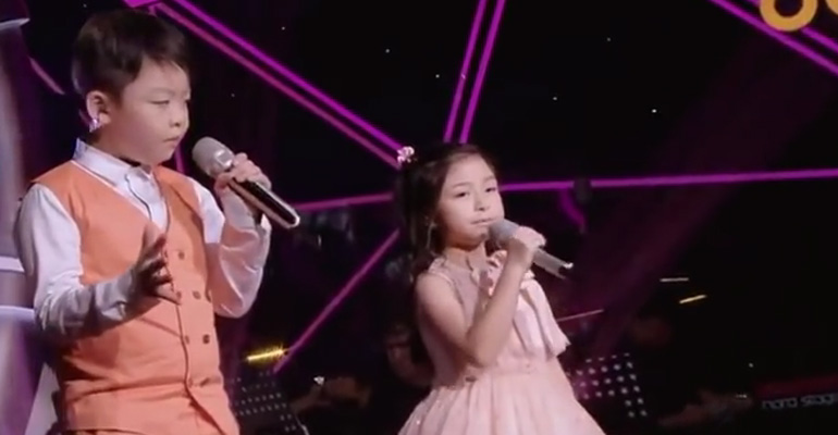 A Young Boy Sang ‘You Raise Me Up’. When She Joined Him, the Audience Was in Awe.