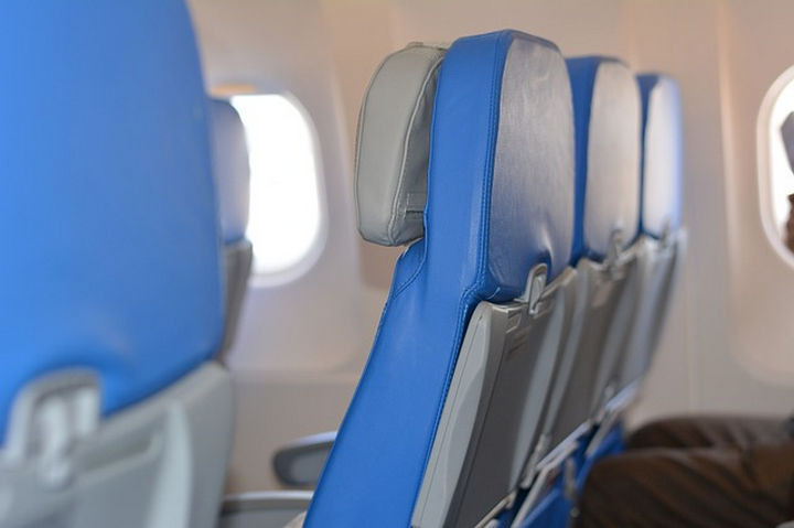 She feared her baby would start crying and when she did, she noticed passengers around her was getting annoyed. She politely asked the stewardess if she could change seats.