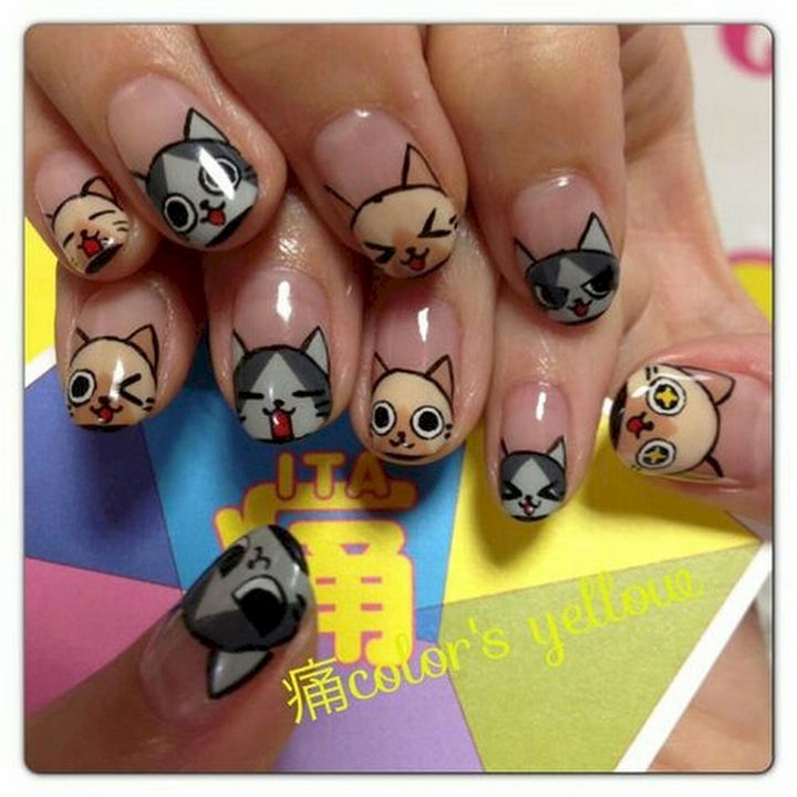 15 Cat Nail Art Designs for the Kitty Lover That You Are