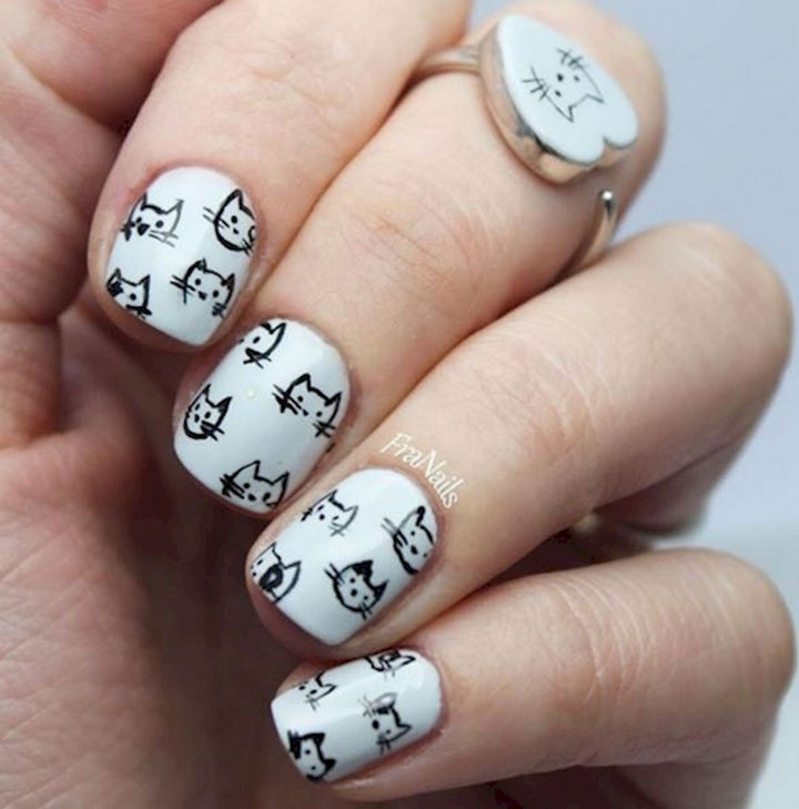 15 Cat Nail Art Designs for the Kitty Lover That You Are