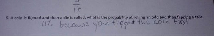 18 Funny Test Answers - Clever, very clever.