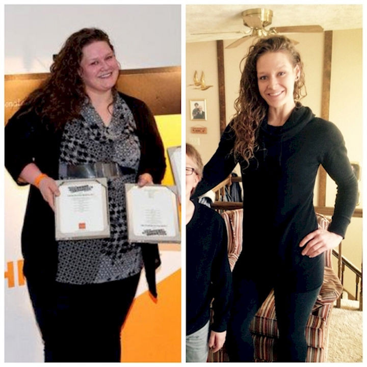 18 Before and After Weight Loss Photos - This reddittor went from 355 to 170 lbs and lost a total of 185 pounds in 17 months. She looks wonderful and her results are inspiring.
