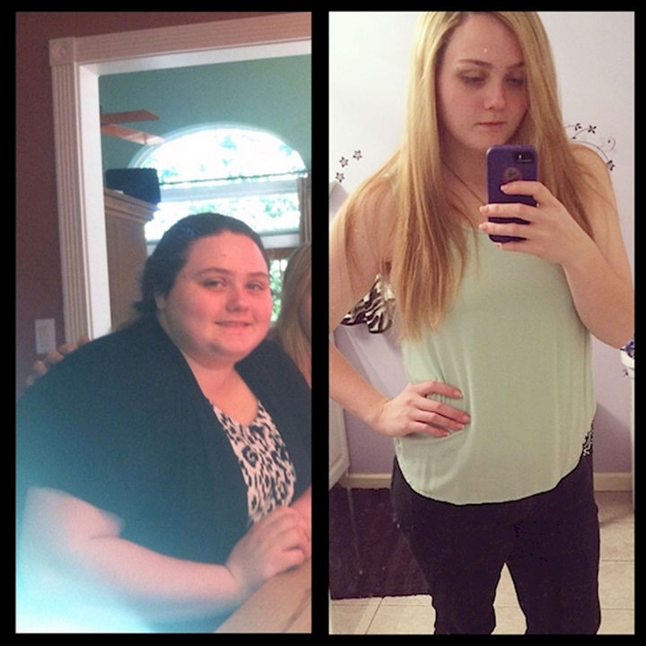 18 Before and After Weight Loss Photos - Reddit user ArcticxM00N129 went from 305 to 161 lbs and lost 144 pounds in less than 2 years. She looks 10 years younger and now follows her passion of horseback riding.
