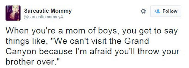 35 Funny Parenting Tweets - That's a very legitimate reason.