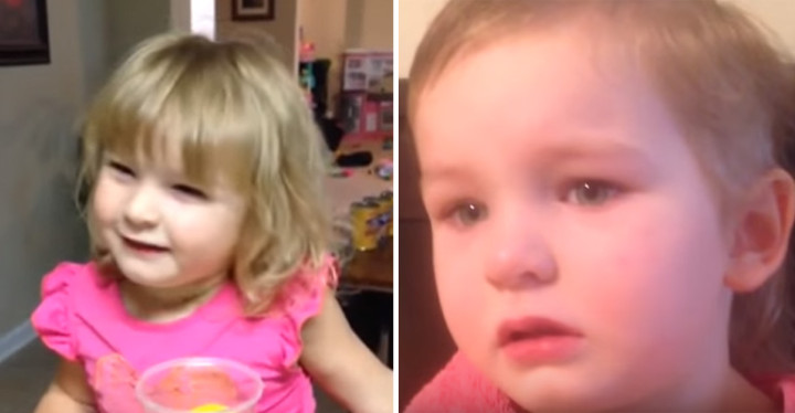 3-Year-Old Girl Named Ansleigh Cuts Her Own Hair and Her Reason Is Adorable.