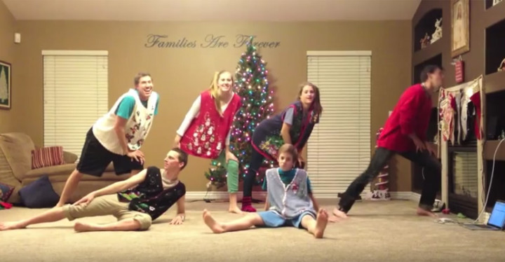 Orgill Family Dances to All I Want For Christmas Is You Xmas 2012.