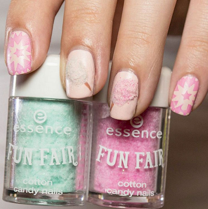 17 Cotton Candy Nails - Candylicious nails.