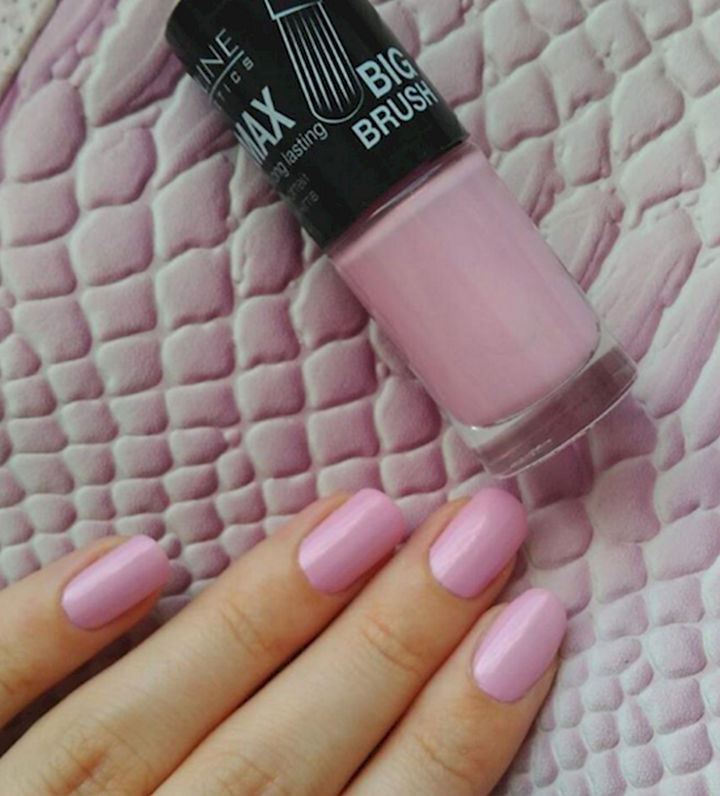 17 Rose Pink Nails - Clean and pretty rose pink nails.