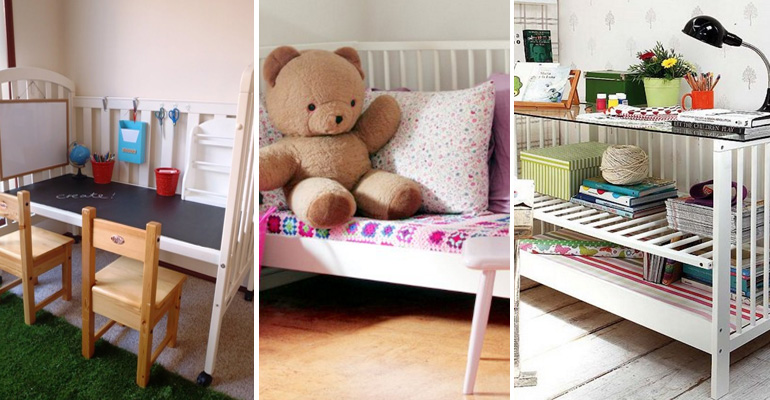 Instead of Throwing Out That Old Crib, These People Turned It into Something Awesome Instead!