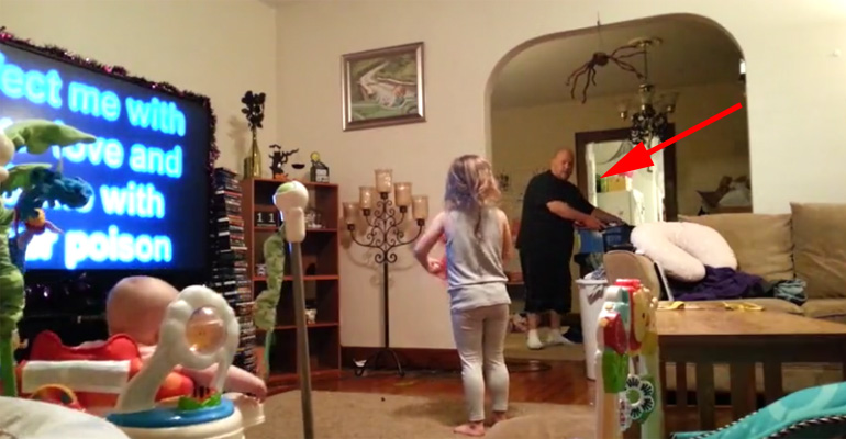 Mommy Setup a Hidden Camera and Wait Until You Watch What She Caught Daddy Doing! Hilarious!