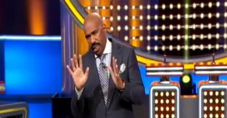 This Portion Of “Family Feud” Didn’t Air on TV. What Steve Harvey Said Got Everyone’s Attention.