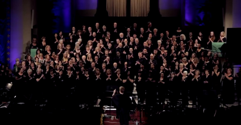 This Choir Started Singing ‘Africa’ but Began by Rubbing Their Hands Together and It Was INCREDIBLE!