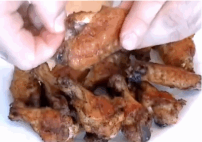 17 Life Hacks to Help Simplify Your Life - Eat chicken wings like a boss. First, twist and pull out the tiny bone...
