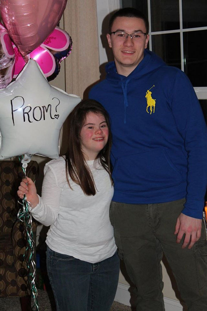 When Ben and Mary met again at a high school football game, their friendship was renewed. Ben kept his promise he made 7 years ago and asked Mary to be his date for the prom.